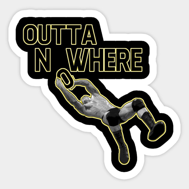 Outta Nowhere Sticker by benlagan